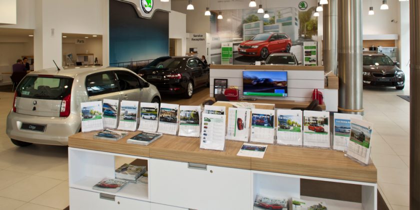 Skoda auto dealer